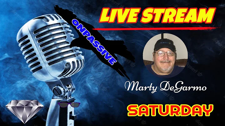 #ONPASSIVE - MARTY DEGARMO. LIVE - WE ARE ABOUT TO...