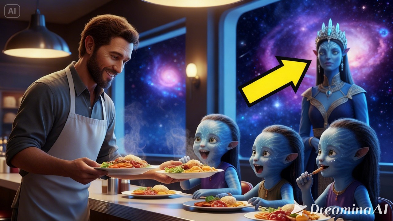 He Made Lunch for the Hungry Alien Kids Daily—Never Knowing Their Mother Ruled the Galaxy