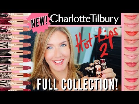new-charlotte-tilbury-hot-lips-2-collection-|-lip-swatches-&-reviews
