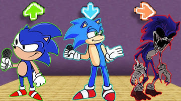 FNF Character Test | Gameplay VS Playground | VS MAJIN SONIC.FIN,DORKY