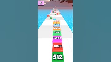Tube Run 🔇 Jelly Run 2048 ➡️ 2M #androidgame #iosgameplay #shorts