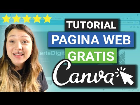 Cómo hacer un sitio web con Canva ~ Tutorial ~ Rápido, fácil y gratis