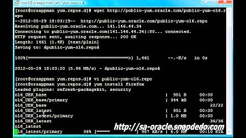 Configure Oracle Linux 6 yum repository