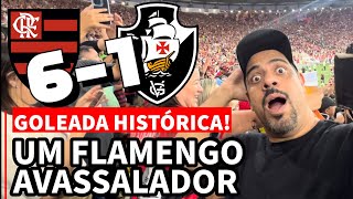 ABSURDO, FLA TRUCIDA RIVAL COM A MAIOR GOLEADA DA HISTÓRIA MODERNA DO CLÁSSICO: FLAMENGO 6 X 1 VASCO