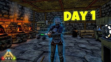 Ark Mobile Revamp: Fresh Start Building Raft base & PvP | Ark: Ultimate Mobile Edition