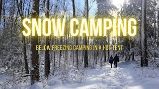 Winter Camping in Chautauqua State Forest