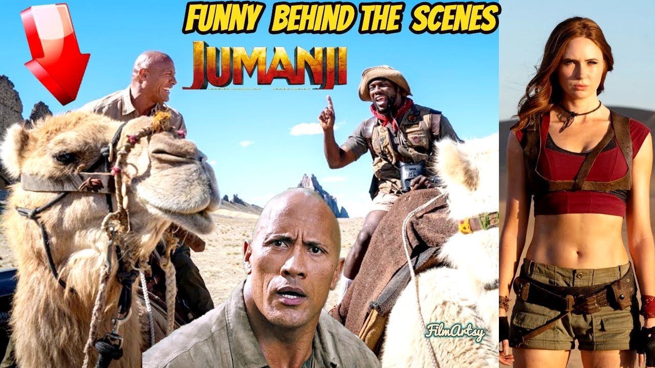 Watch Hilarious Jumanji: The Next Level Outtakes