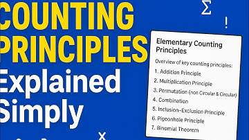 Master Counting Principles: Permutation, Combination, Pigeonhole, polynomial & more