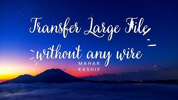 File Transferring over the web browser , Sending large files via internet , toffeeshare transferring