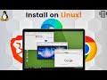 How To INSTALL Google Chrome, Brave Browser and Microsoft Edge on LINUX OS!