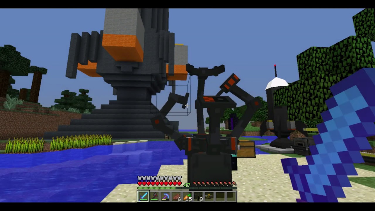 (Old) Galacticraft Ep.11- Crafting the Astro Miner! - YouTube