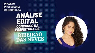 Análise de edital Ribeirão das Neves