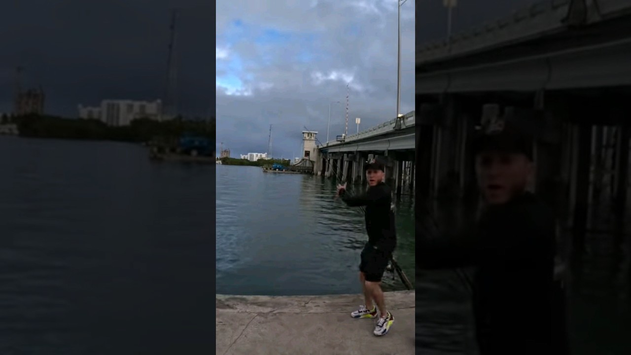 ○CHECK OUT THIS SECRET FISHING LOCATION●(SUBSCRIBE for full vid on bio)