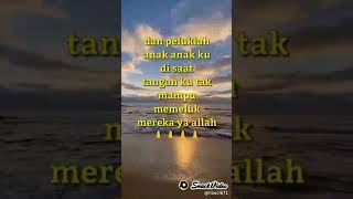 ya Allah jagalah anak anak ku