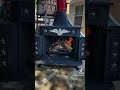 Cast iron fireplace