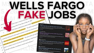Wells Fargo Applicants Subjected to Fake Job Interviews...Jobs Already Promised to Someone Else