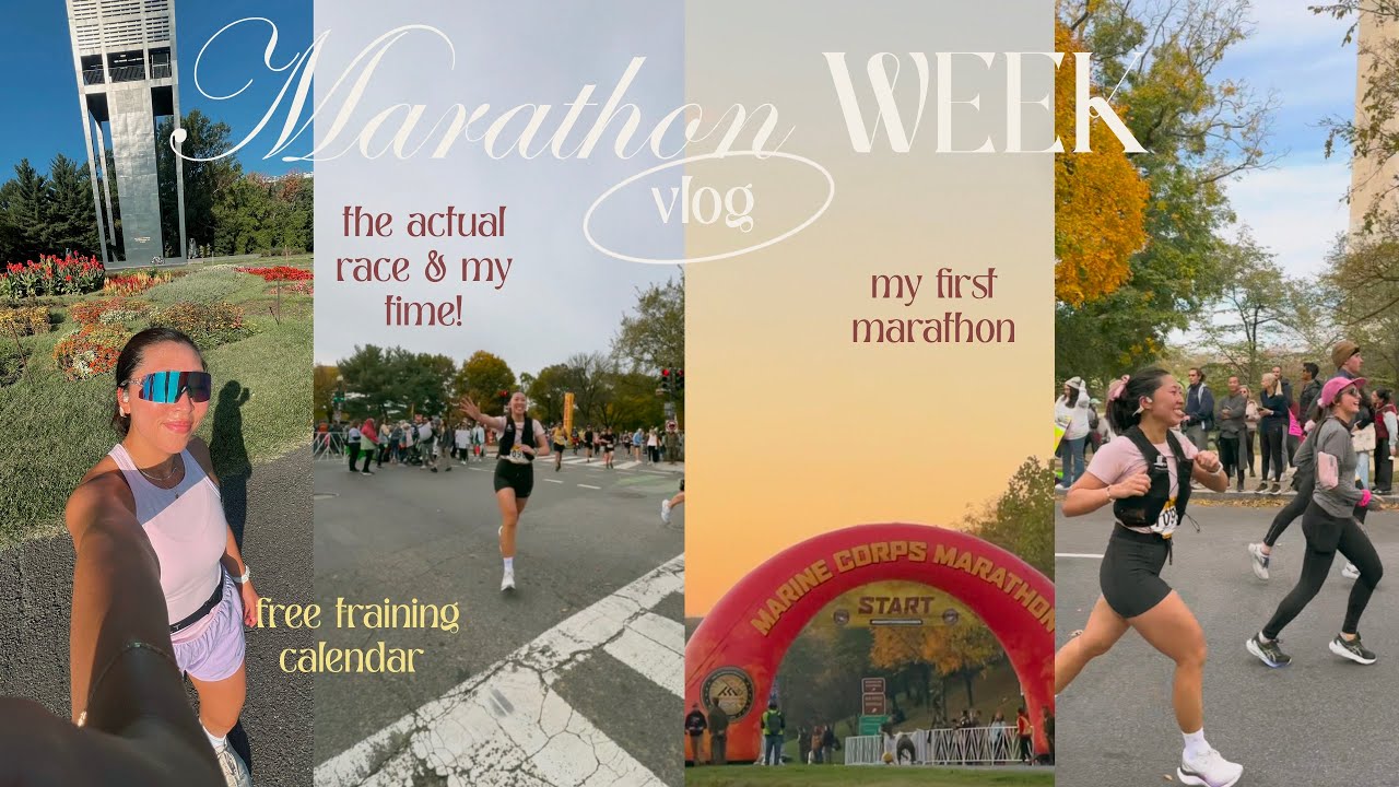 Running my First Marathon Sub 4!! FREE training plan, race strategy ...