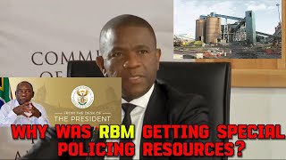 Why Was Rbm Given Exclusive Protection? Why Was The Task Force And The Niu Deployed To Rbm?