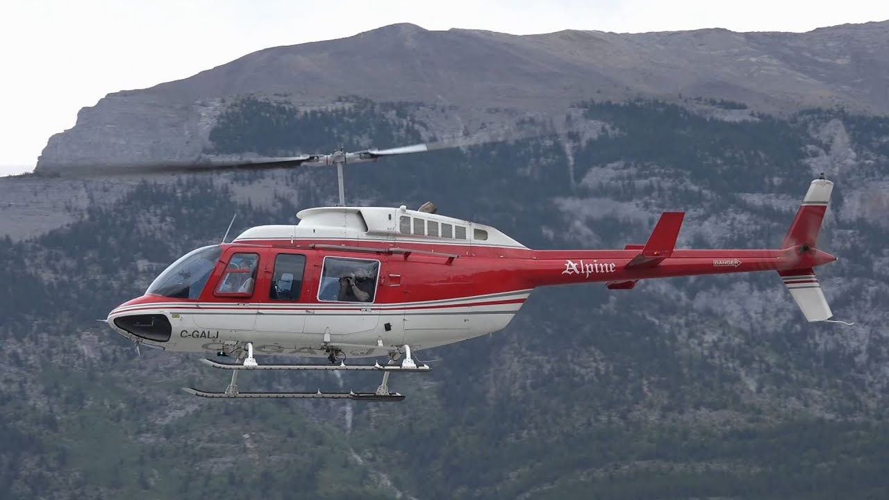 Sightseeing Helicopter Tours Canmore Alberta Canada