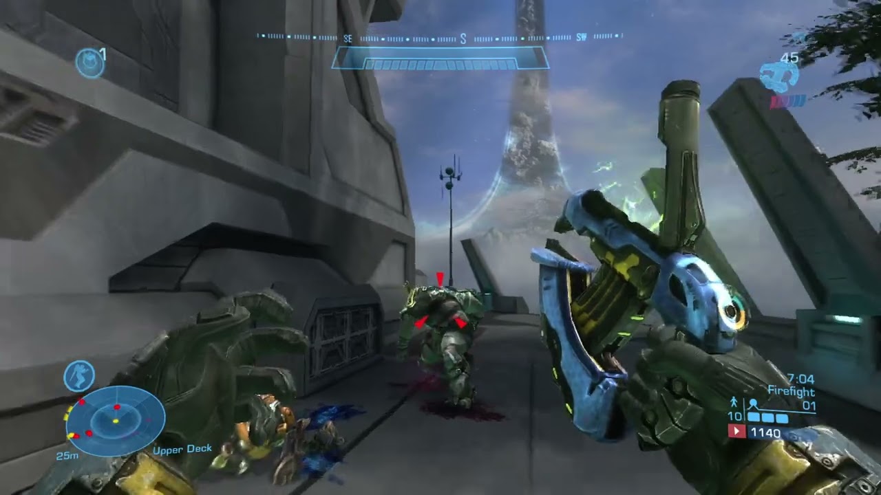 Halo Reach Anniversary Multiplayer - Firefight Gameplay - YouTube