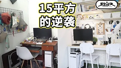 【五金少女】15㎡空间压榨大法！情侣加猫美滋滋 Space squeezing! A 15-foot home can accommodate couples and cats - 天天要闻