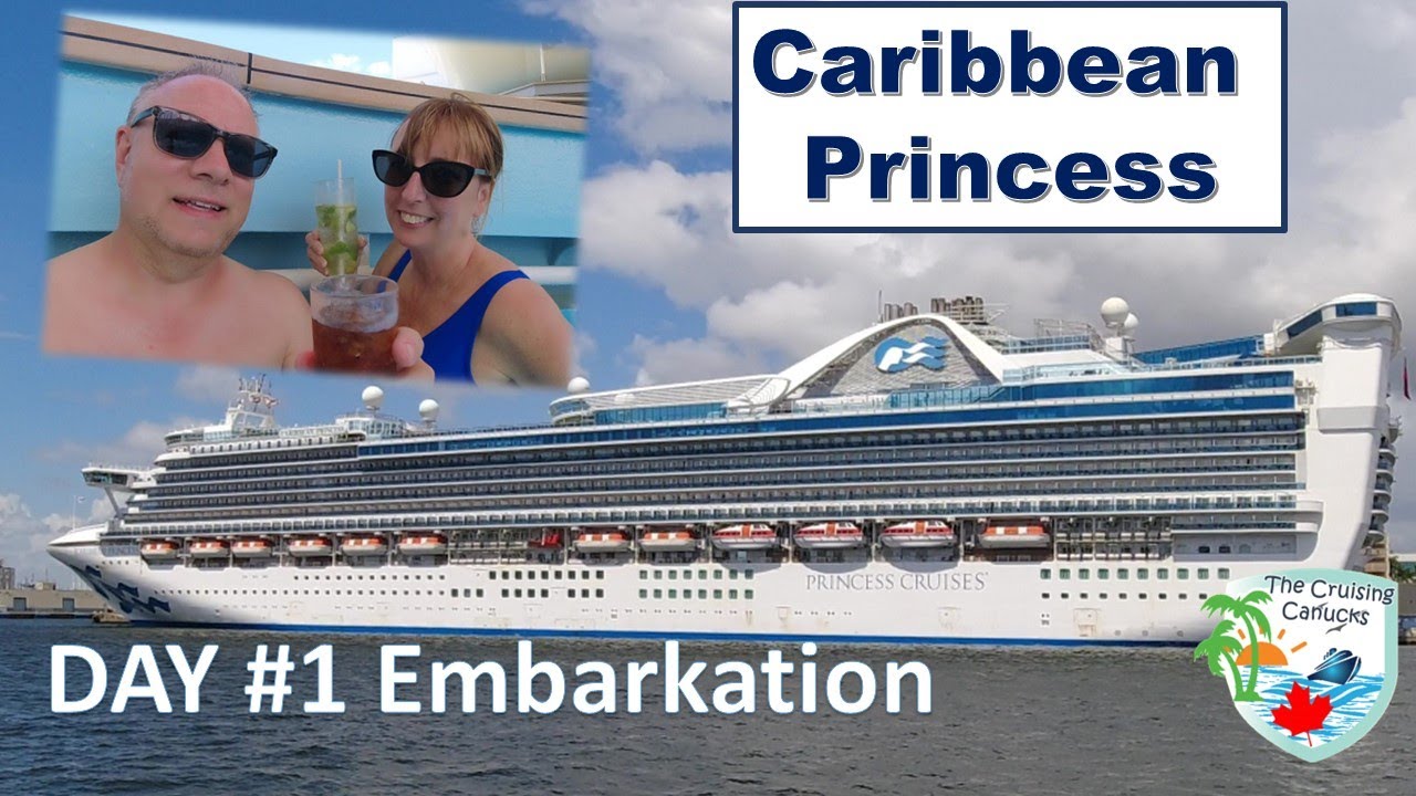 Princess Cruise VLOG | July 2022 | Caribbean Princess | Day 1
