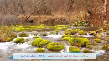 سورة الجن ( رمضان 2025 الليلة التاسعة والعشرون ) الشيخ مشعل يوسف المطر