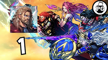 Is This BEST Mobile Copy of Hades? 🧔 Myth: Gods of Asgard - Gameplay Walkthrough |Part 1|