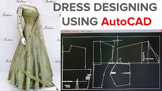 DRESS DESIGNING USING AUTOCAD | CUSTOMIZING AUTOCAD | LEARN VISUAL LISP screenshot 3