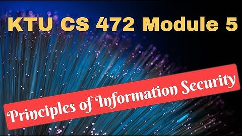 Cellphone Security-GSM Security(KTU CS472 Principles of Information Security-S8CS-Module 5-Part 2)