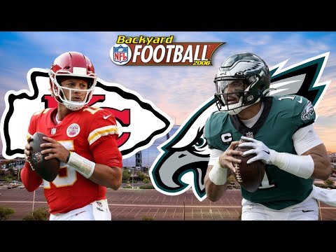 Super Bowl LVII but it's in Backyard Football 2006 (Simulation 2023)