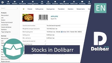 Tutorial 12 - EN - Stocks in Dolibarr ERP CRM