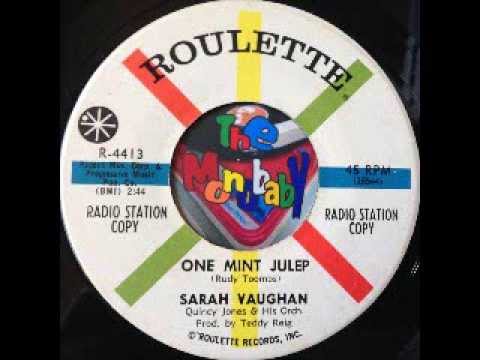 SARAH VAUGHAN   ONE MINT JULEP