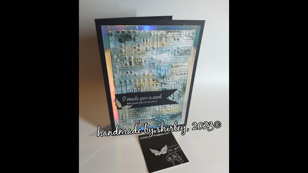 Effects on Embossing Folders #sizzix3Dembossingfolder - YouTube