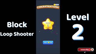 Block Loop Shooter Level 2 walkthrough 🔫 | Color Flow Puzzle | SolutionGuruji