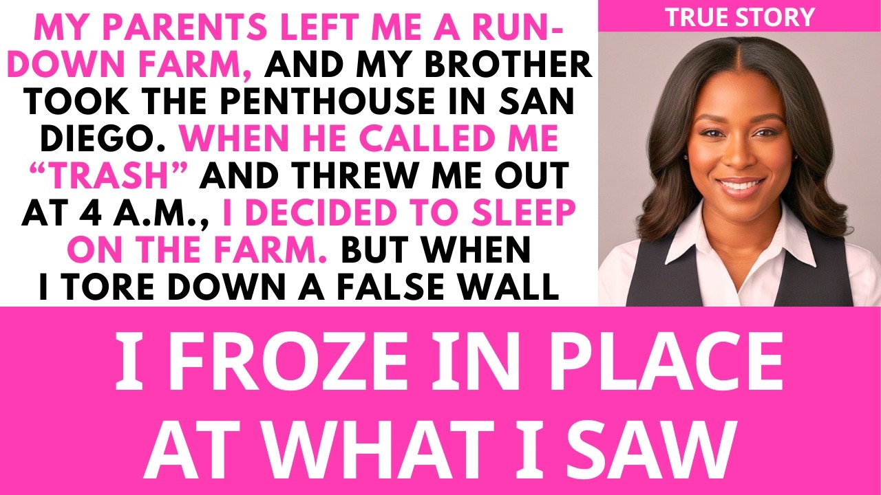 My Parents Left Me A Run-Down Farm, But When I Walked Inside… | Sweet Comfort Stories