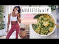 ANTI BLOATING DIET - WHAT I EAT IN A DAY // INTERMITTENT FASTING + VEGAN
