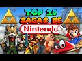 TOP 10 Mis Sagas Favoritas de Nintendo | Gracias Nintendo Por tantos Sueños