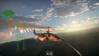 Updated Vikhr , Unguided Rocket, Ka52 ejection and Flare effects (Dev server- Le Royale)