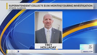 VIDEO: Superintendent collects $15k monthly during investigation