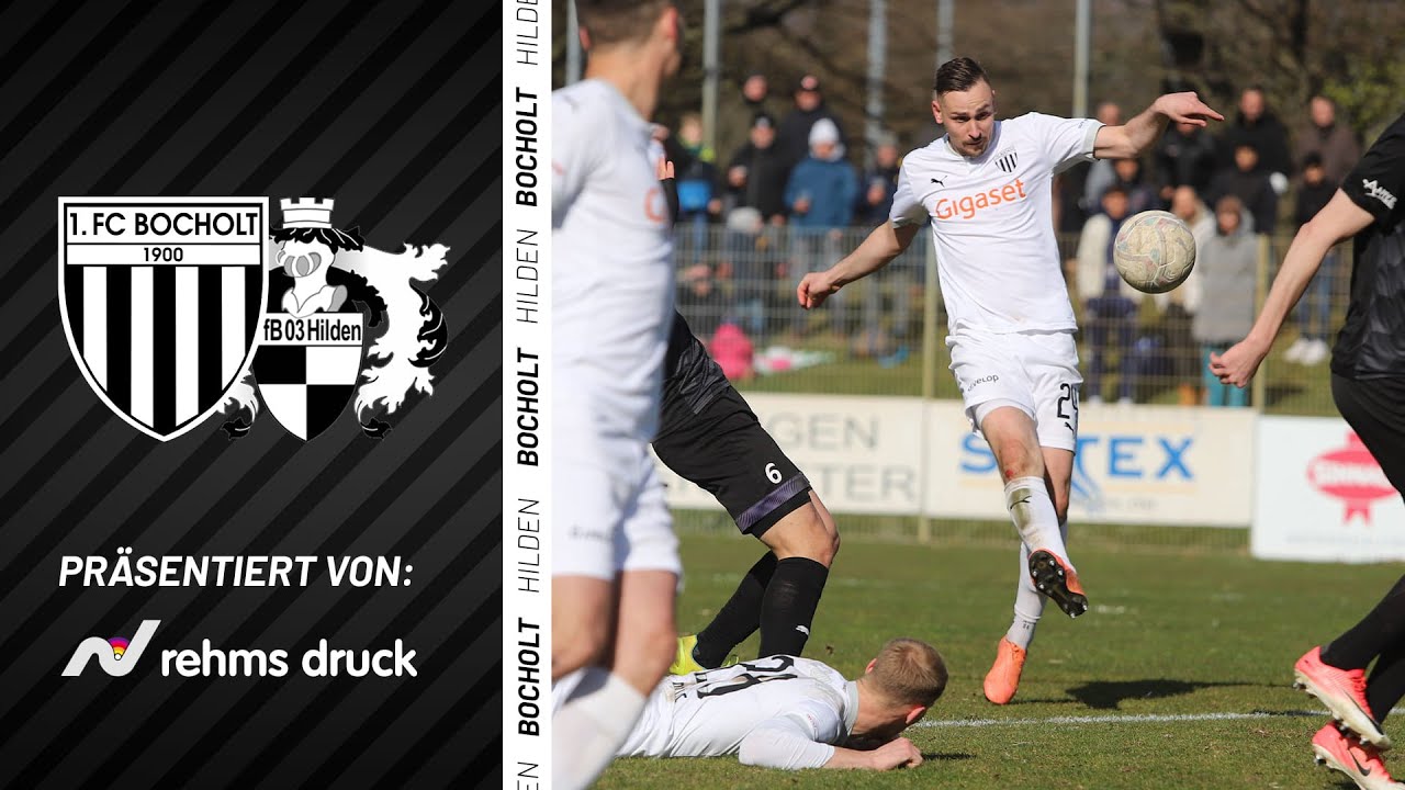 Aufstiegsrunde 1. Spieltag: 1. FC Bocholt - VfB 03 Hilden 1:1 (0:1)