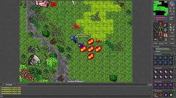 Tibia [7.4] Level 101 EK goes mass PK (PK starts mid video)