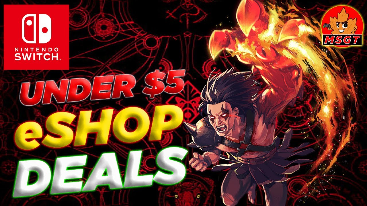 NEW Nintendo Switch SALE ON NOW! 21 Best DEALS UNDER 5