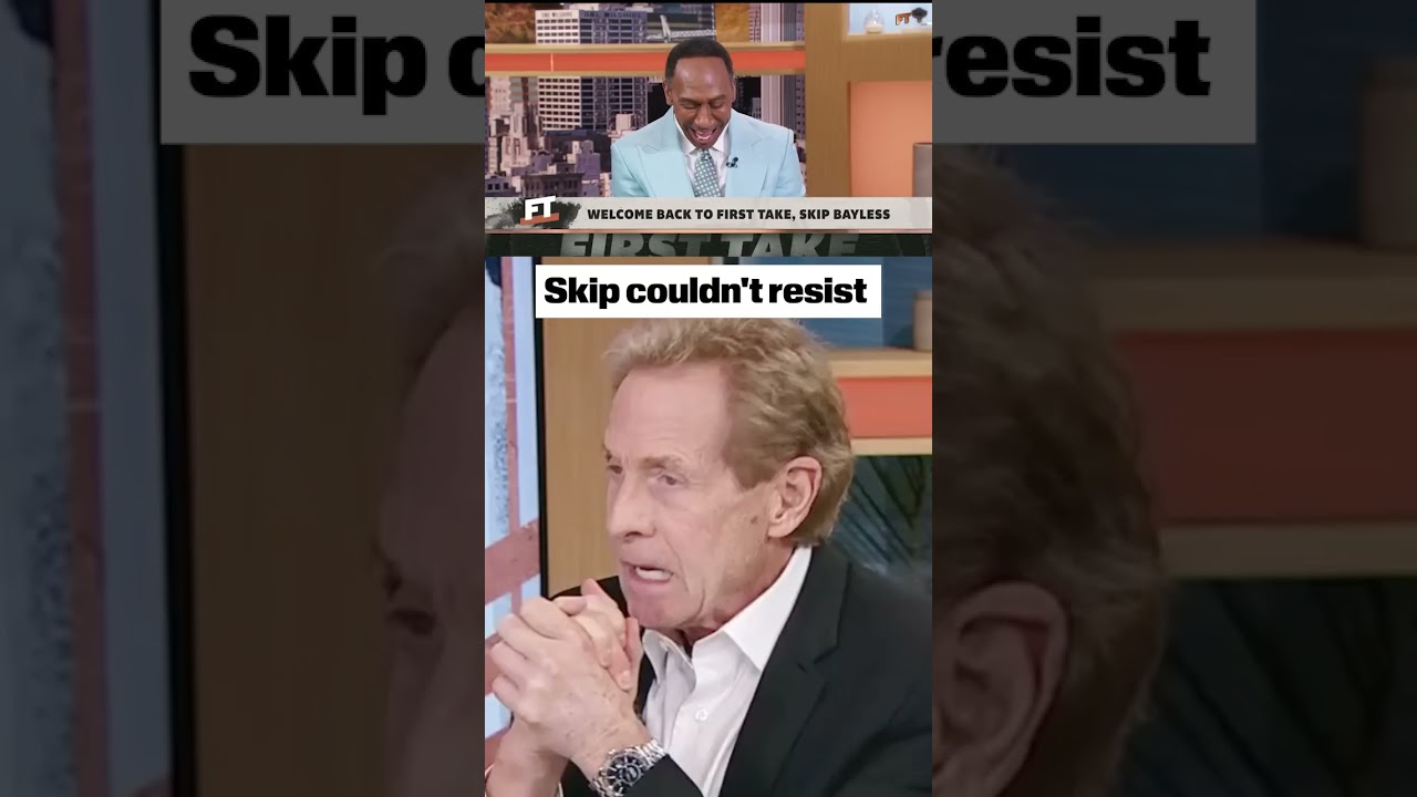 Skip Bayless dressed up for Stephen A. Smith