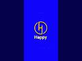 Happy Logo Design | Graphic Designer Brand Name Pixellab