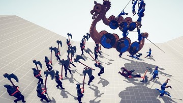 20x Executioner vs Viking Team - Totally Accurate Battle Simulator TABS