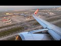 KLIA Overview - AirAsia Airbus A320-216(WL) Takeoff from Kuala Lumpur International Airport