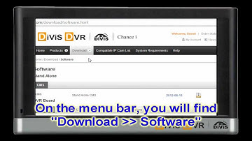 DiViS DVR - How to setup DiViS-CMS !!!