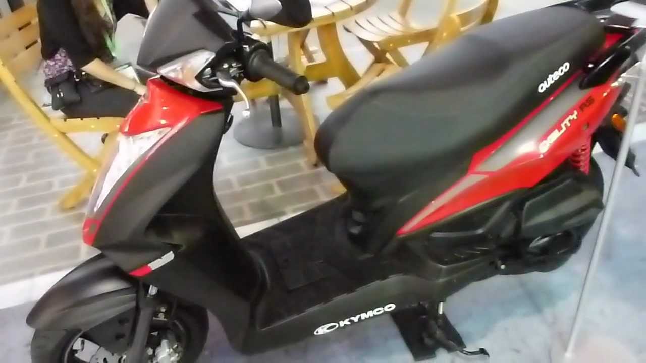 kymco Agility RS 125 2013 colombia - YouTube