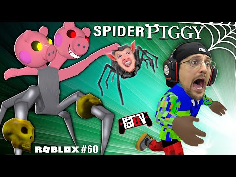 ROBLOX SPIDER PIGGY Boss vs FGTeeV! (Custom Characters Showcase Chapter 10 Appetizer)